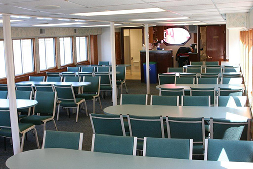 Star of Saugatuck Enclosed Lower Deck